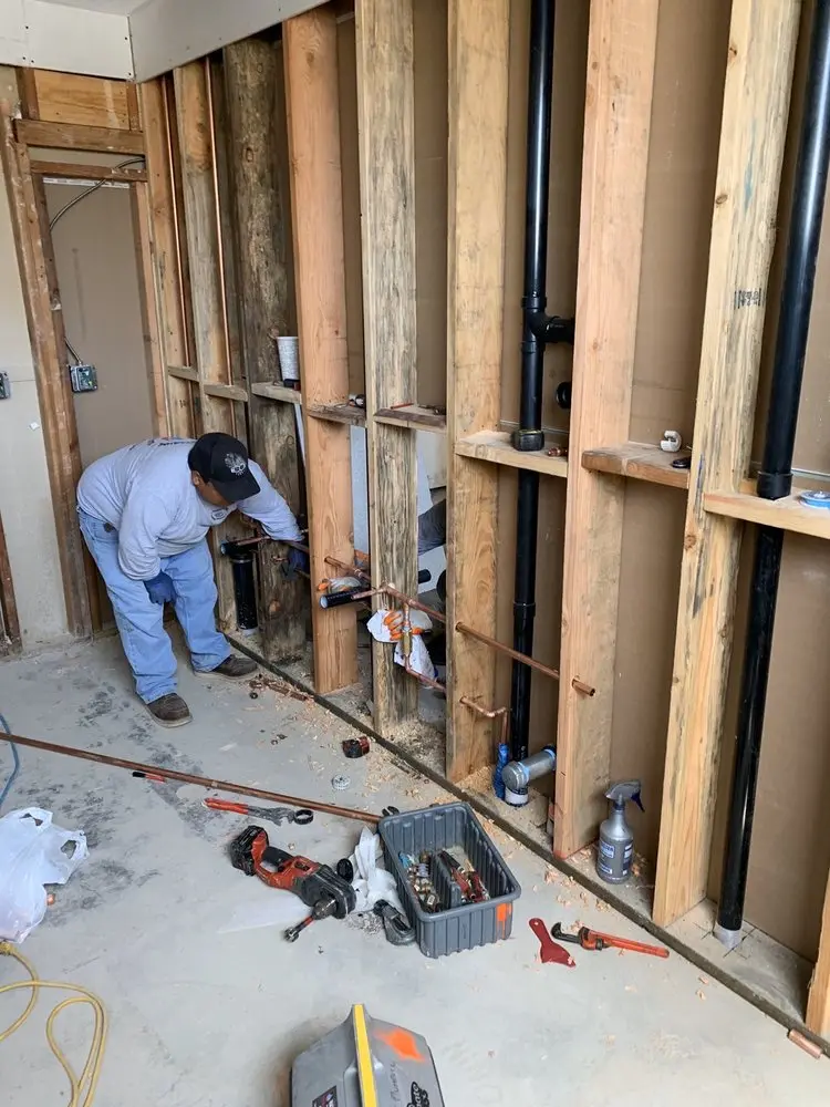 Commercial rough-in plumbing for Water Heater Replacement in North Hackensack